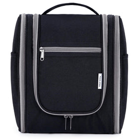 Narwey small hanging toiletry bag with a roomy main compartment for travel essentials.