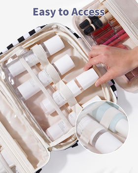Narwey interior keeps bottles upright and prevents spills