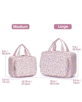 Narwey large capacity interior showing four compartments for full-size items