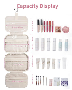 Narwey water-resistant interior and exterior protect contents during travel.