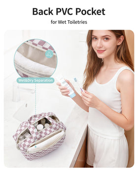 Narwey wet pocket for towels and damp items, keeps contents separate
