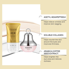 Nascence AH-8 electric eye massage tip reduces puffiness around the eyes.