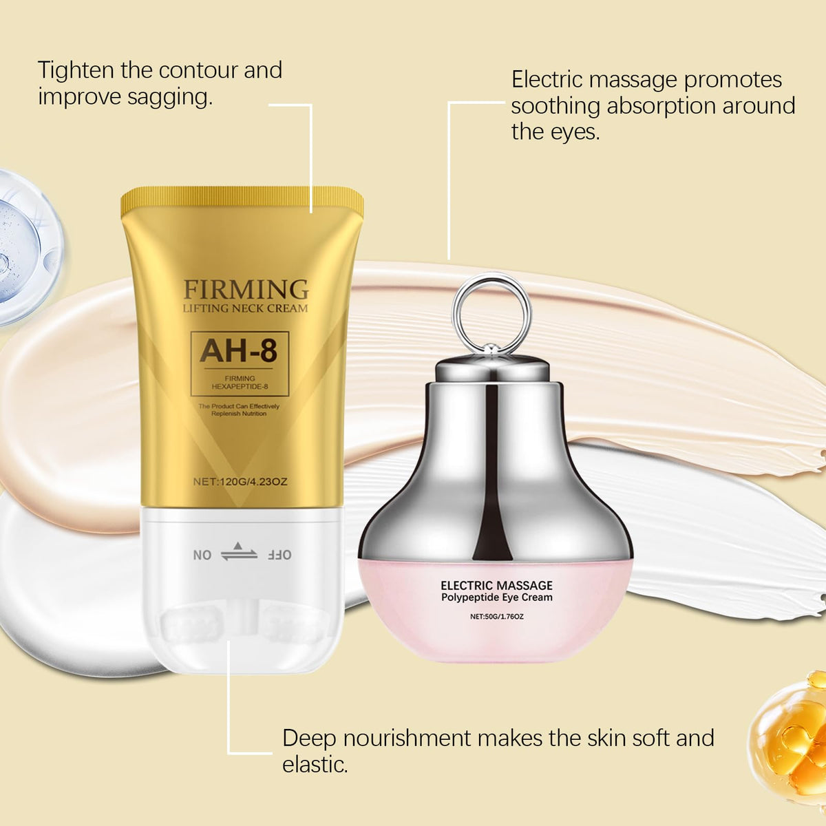 Nascence AH-8 neck contour definition helps create a firmer feel.
