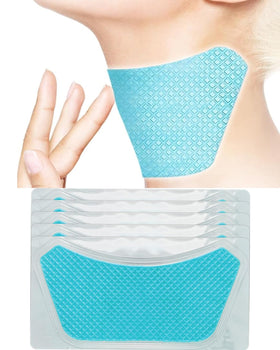 Nascence anti-neck-wrinkle patches pack smooths skin and reduces visible wrinkles.
