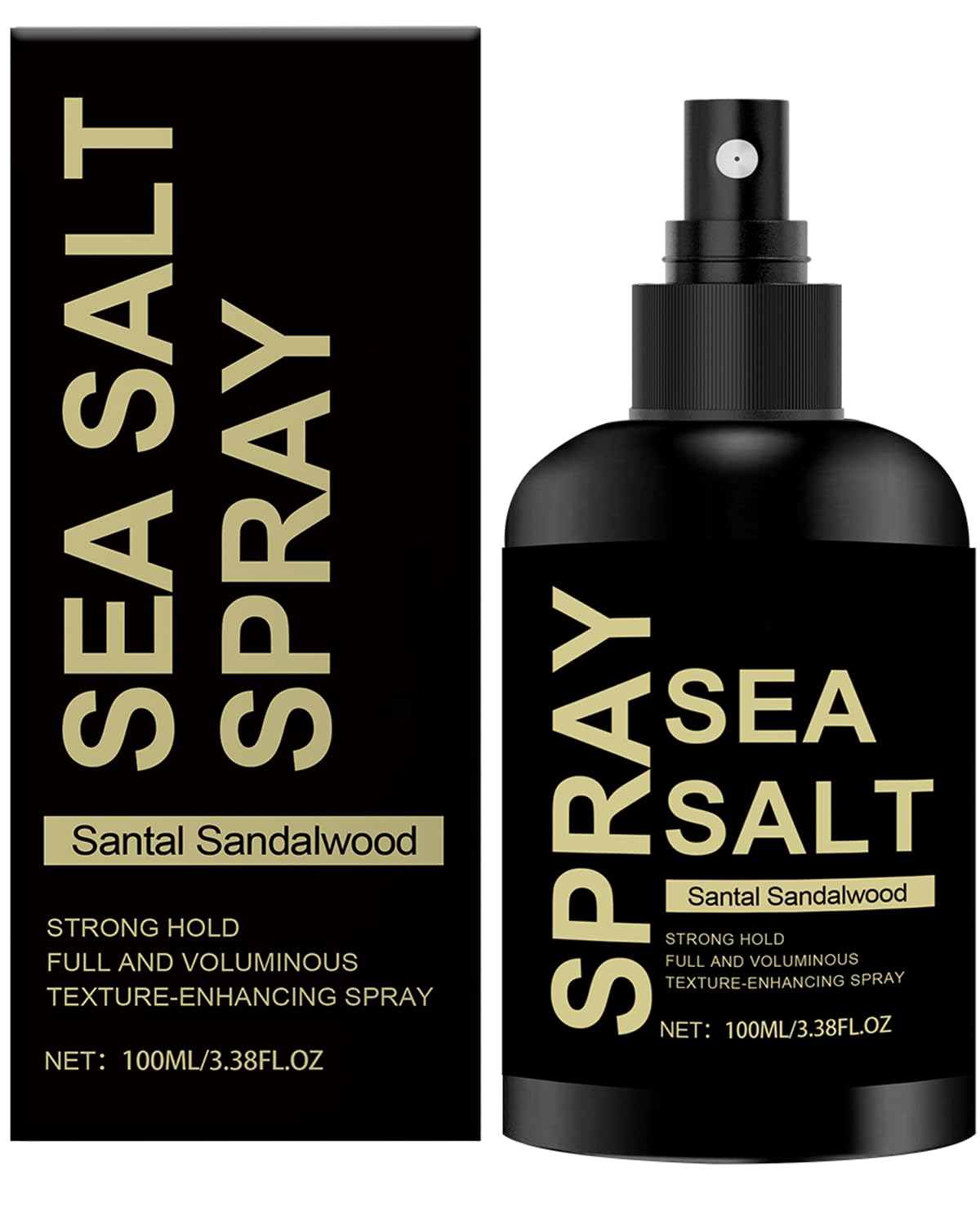 Nascence Sea Salt Spray bottle delivers beachy texture and lift.
