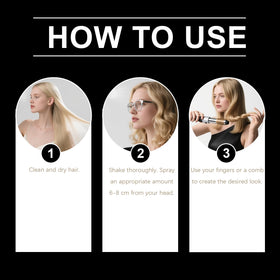 Nascence Sea Salt Spray daily-use formula for easy styling.