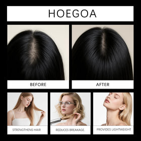Nascence Sea Salt Spray helps control frizz for smooth hair.