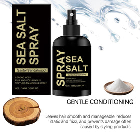 Nascence Sea Salt Spray travel mini fits bags and on-the-go.