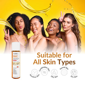 Nasola serum-like oil on swatch hints at improved texture and subtle glow.