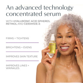 NassifMD Hydro-Screen serums application routine image suggests layering before makeup