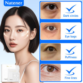 Overnight-use patch resting under-eye for a refreshed morning look and firmer feel.