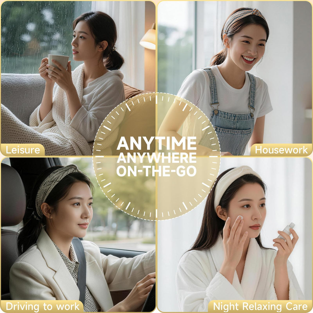 Natener PDRN hypoallergenic patches securely fit the eye contour.