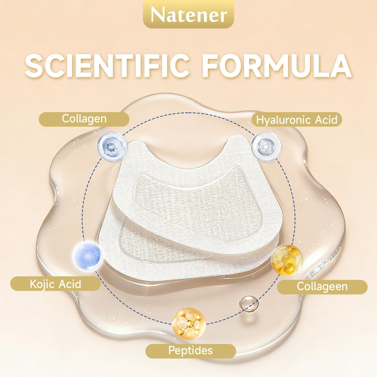 Natener PDRN micro-dart delivery action aids absorption.