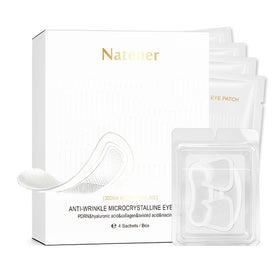 Natener PDRN under-eye patches provide hydration for puffy eyes.