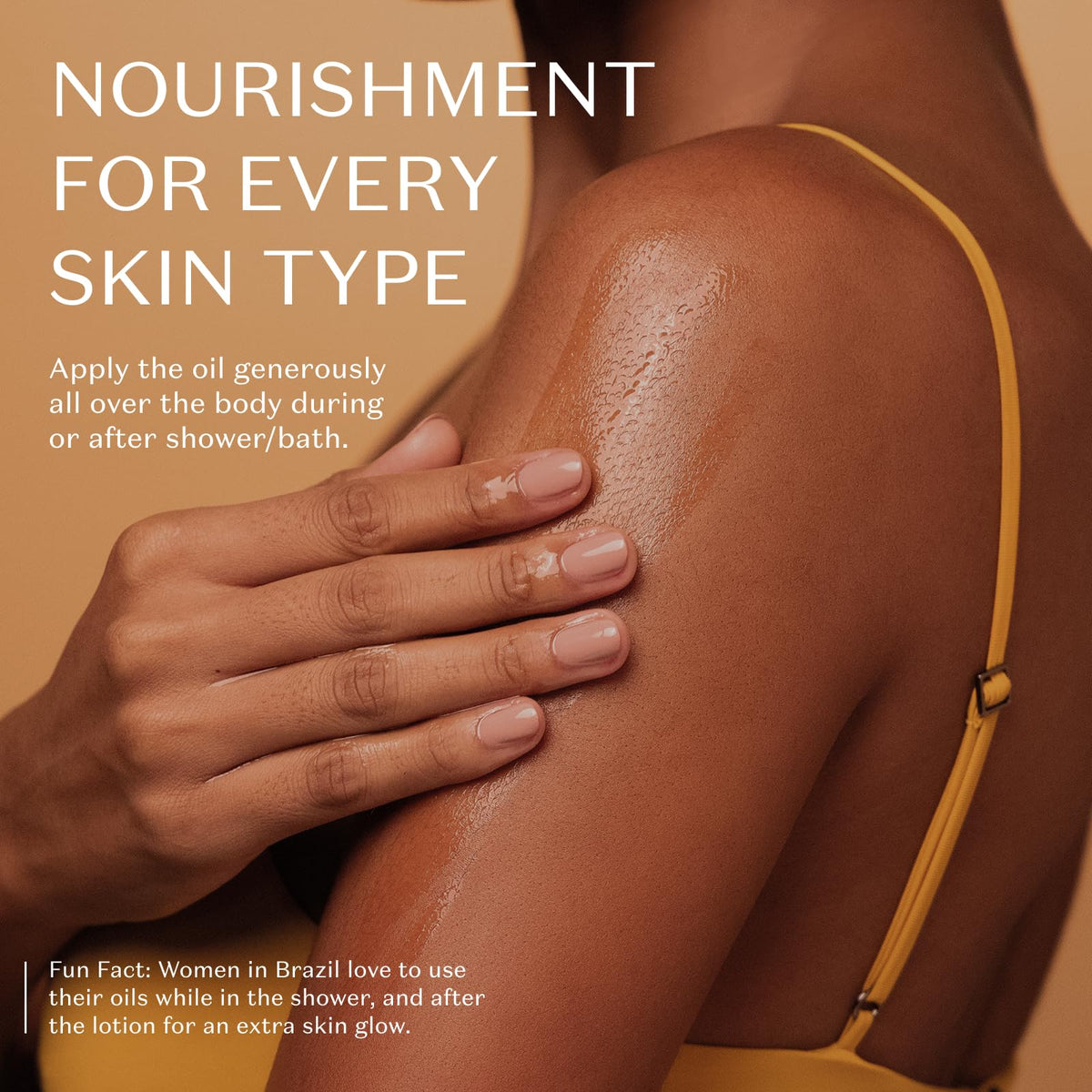 NATIVA SPA Acai Body Oil supports vegan, cruelty-free beauty habits.