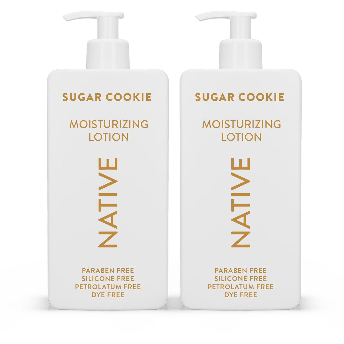 Native Sugar Cookie Body Lotion bottle for deep hydration and soft skin.