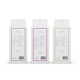 Native Body Wash packaging label emphasizes clean ingredients.