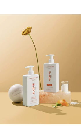 Native Citrus Herbal Musk conditioner ingredients emphasize paraben-free care