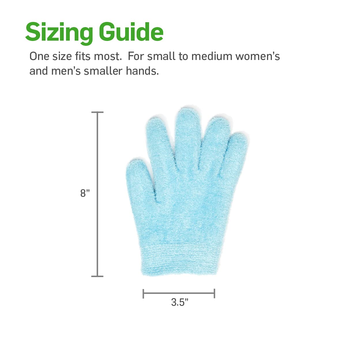NatraCure Aqua gloves after-wash use for comforting hand care.