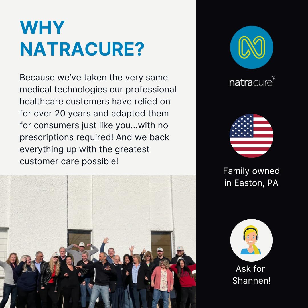 NatraCure usage guidance image suggests daily wear routines.