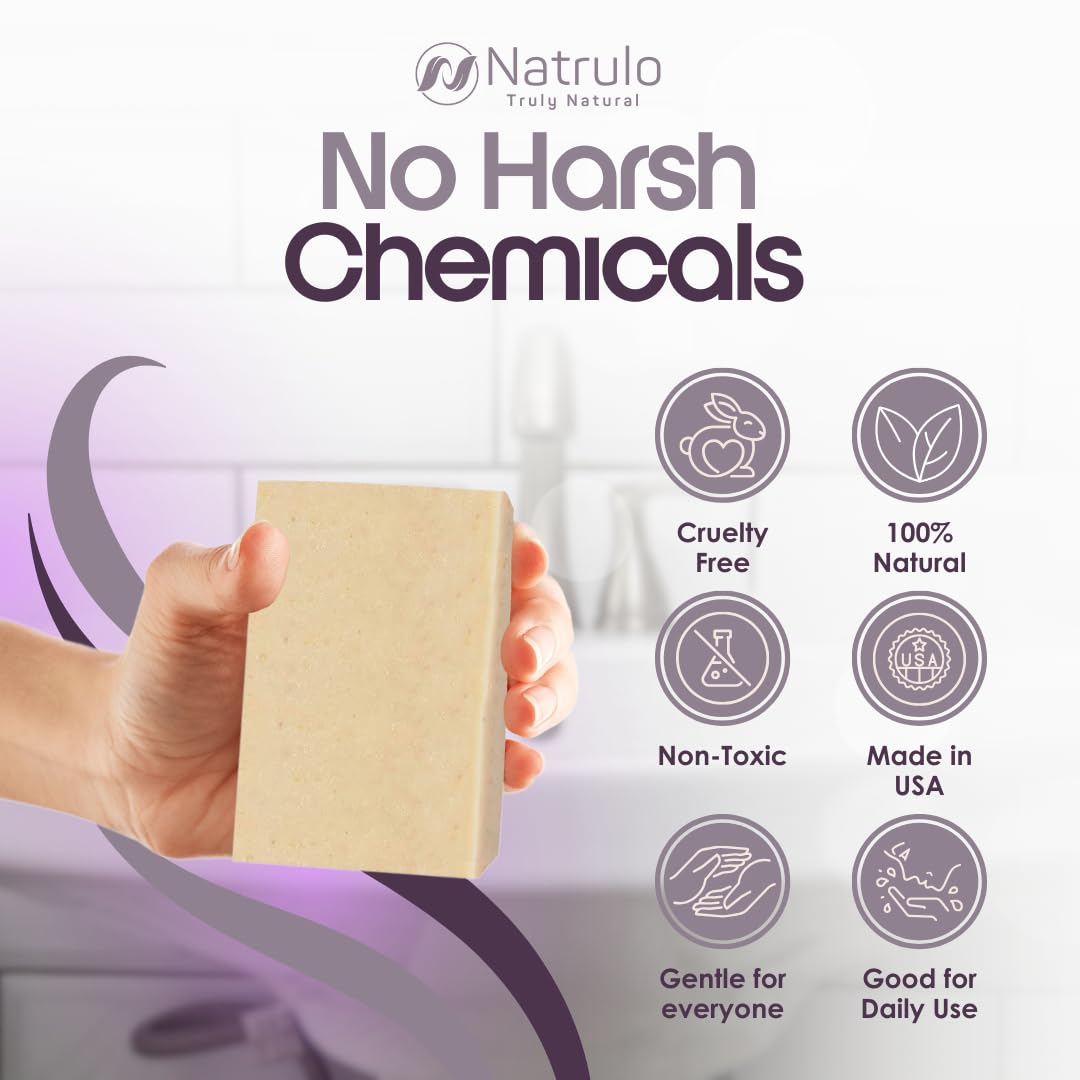 Natrulo natural ingredients close-up with calendula for gentle cleansing.