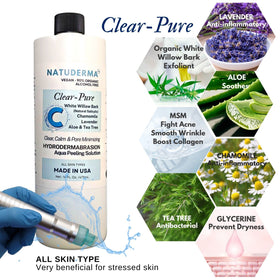 NATUDERMA three-bottle set illustrating value and multi-treatment use