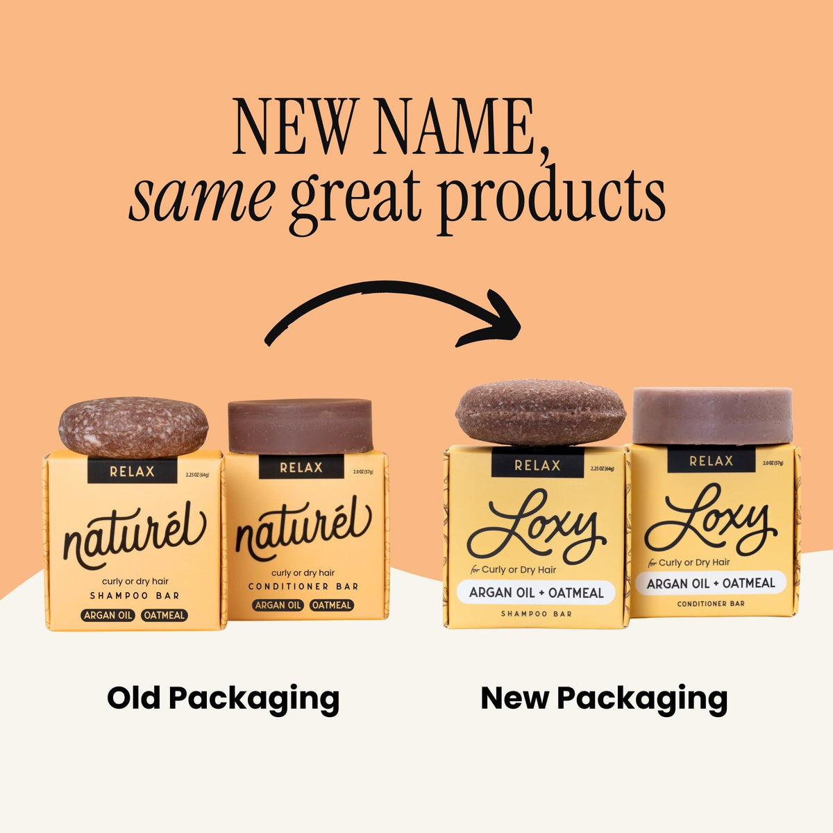 NATURÉL Loxy Relax travel-friendly bars fit in compact bags