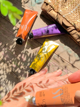 Natura 24-hour hydration helping keep hands moisturized throughout the day.