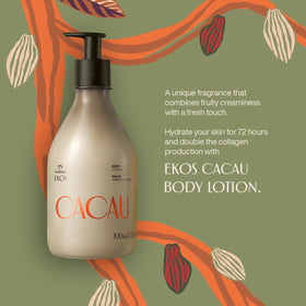Forearm application reveals velvety, supple skin after use.
