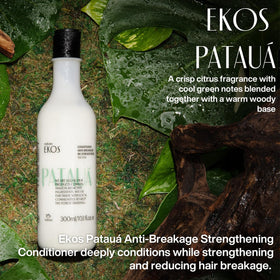Conditioner being applied to wet hair for gentle daily conditioning