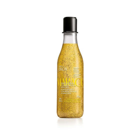 Natura Passion Fruit Exfoliating Shower Gel bottle shows gentle polish for smoother skin.