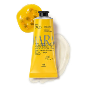 Natura Passion Fruit Hand Cream tube delivering quick hydration and smooth skin.