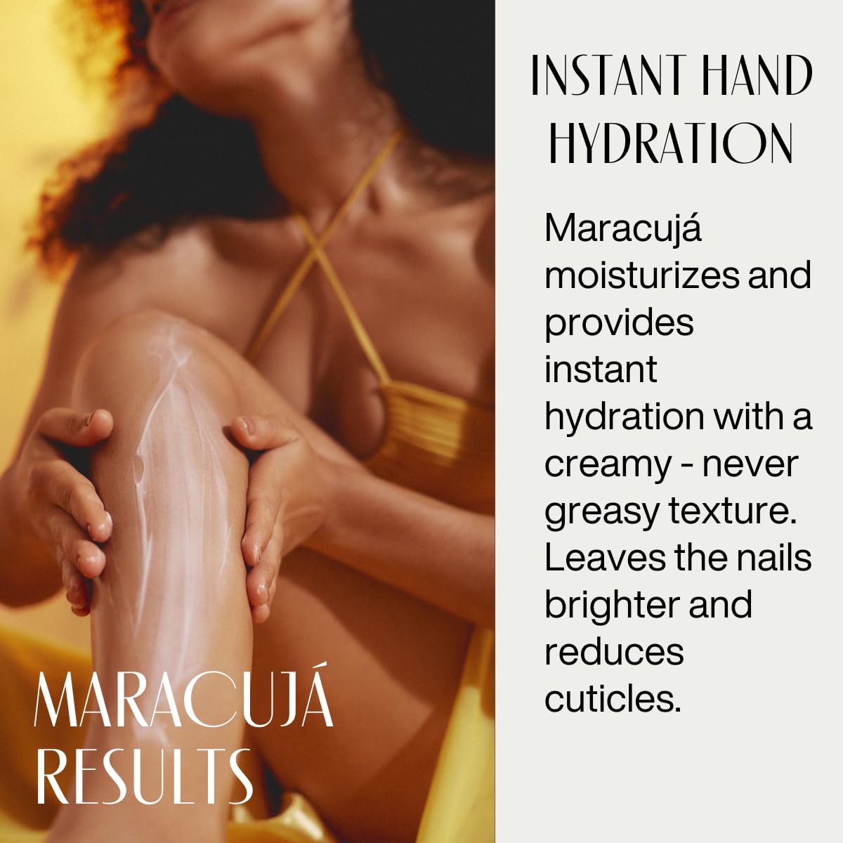 Natura cuticle care for healthier, smoother nails and hands.