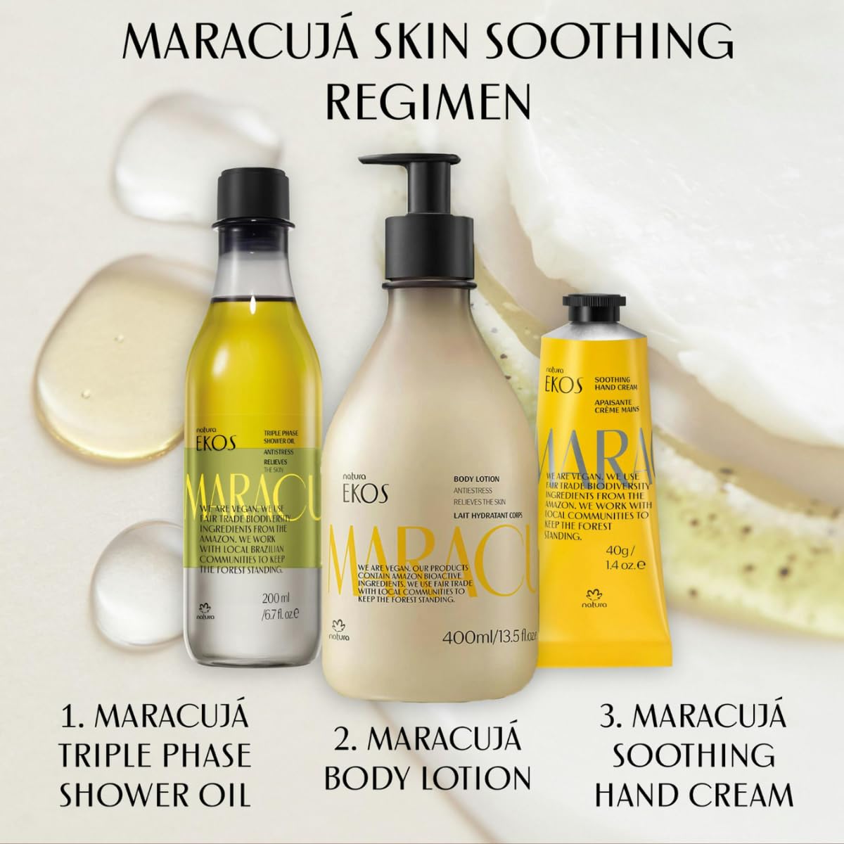 Natura vegan cruelty-free formula supports sustainable beauty practices.