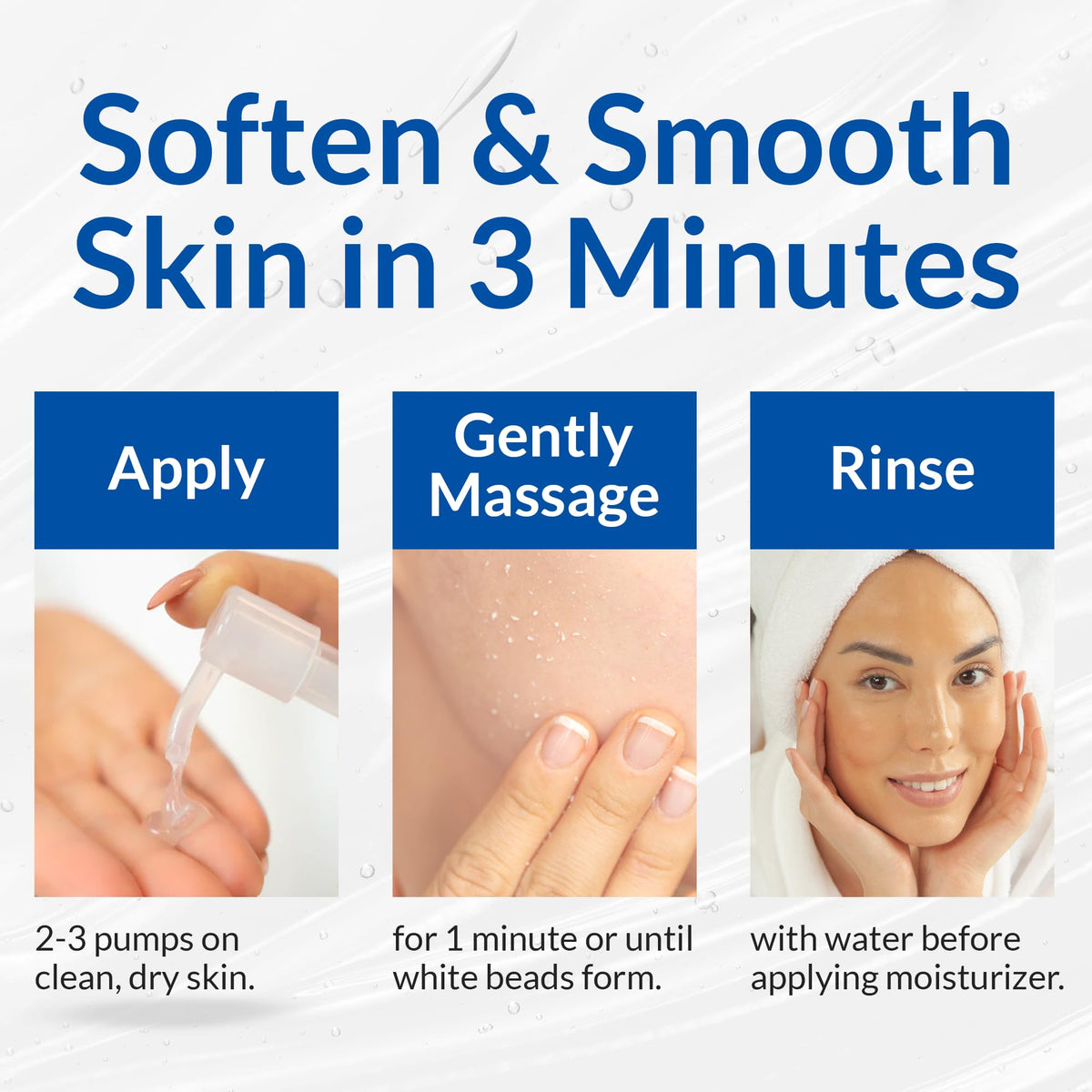 NATURAL AQUA GEL CURE 3-pack packaging highlights value for ongoing use.
