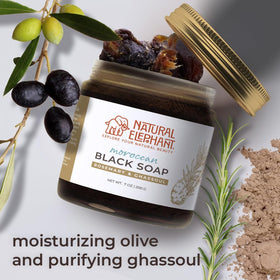 Natural Elephant Hammam glove for exfoliation enhances at-home spa routine