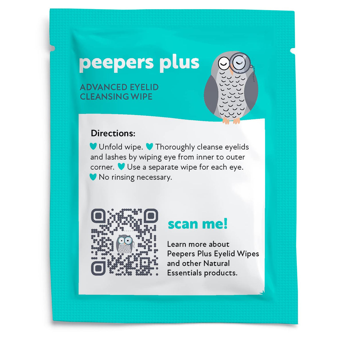 Natural Essentials Peepers Plus safe for contact lens wearers.