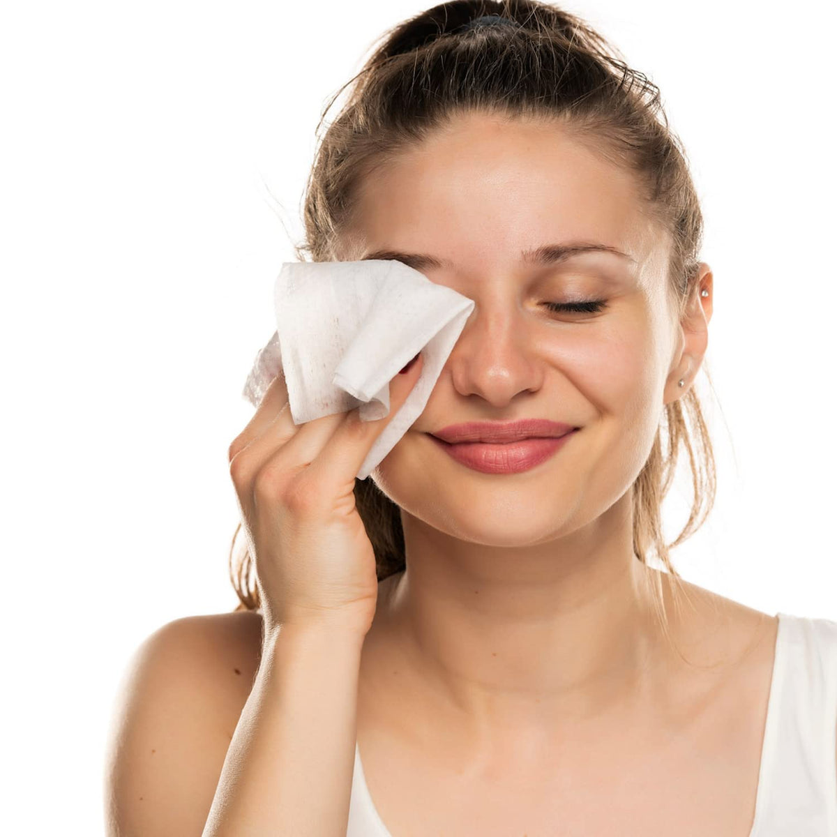 Natural Essentials Peepers Plus individually wrapped sachets for on-the-go freshness.