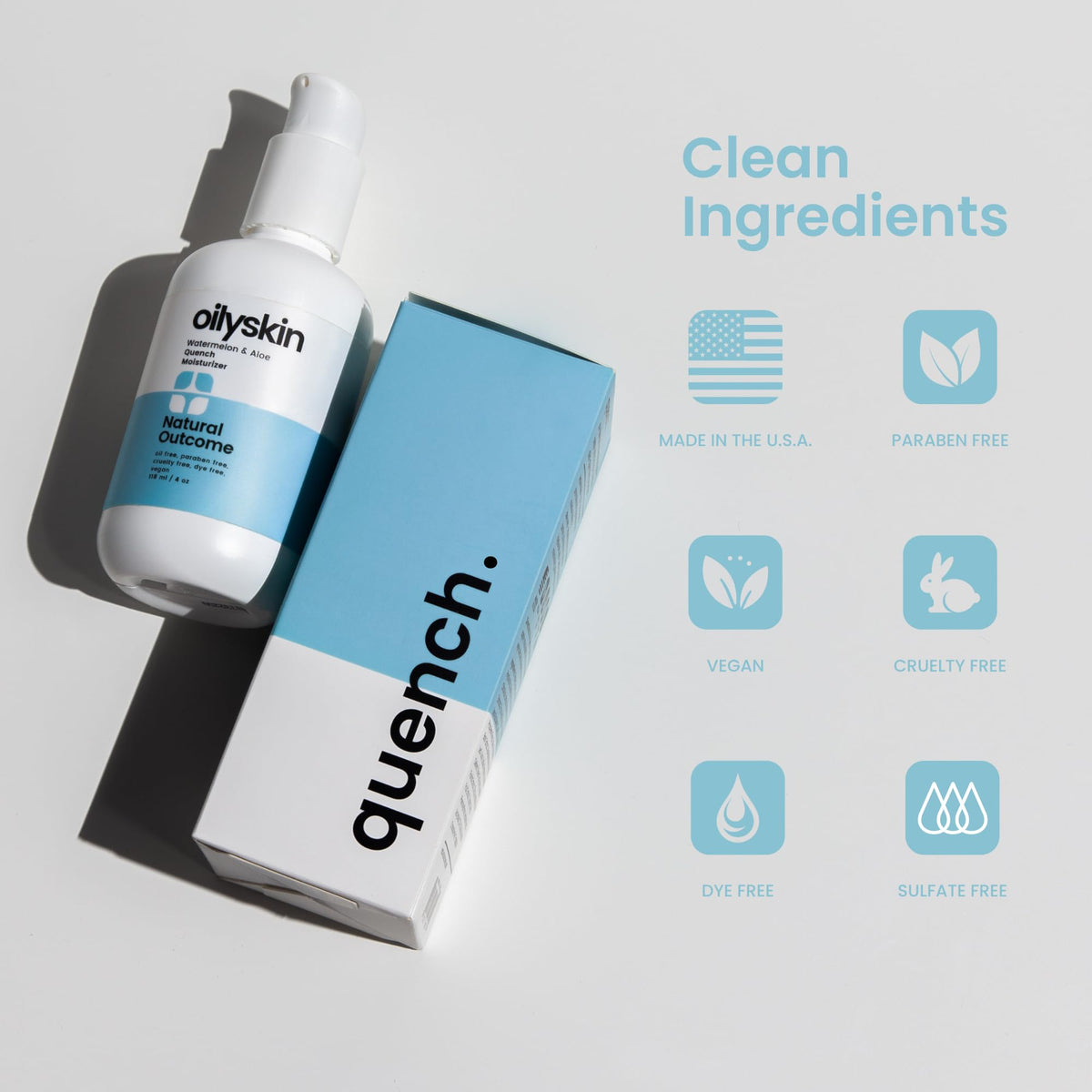 Natural Outcome Aloe Vera soothing gel absorbs quickly for refreshed skin.