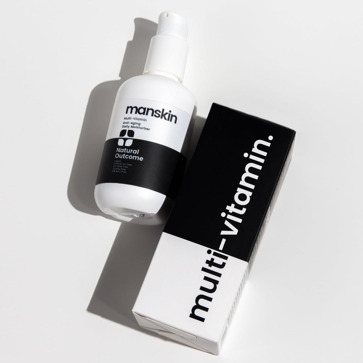 Natural Outcome Man Skin toner bottle ready for daily routine.