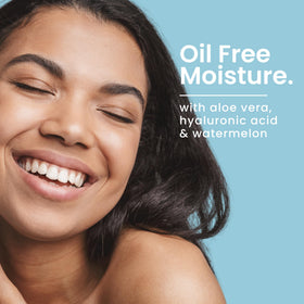 Natural Outcome Watermelon Hyaluronic Acid Gel highlights hydrating formula without greasiness.