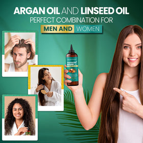 Natural Riches Argan Oil can be used as a leave-in treatment for all day shine.