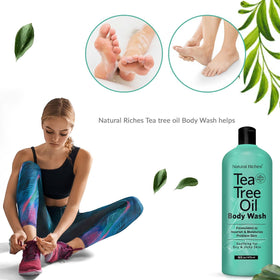 Hydrating formula from Natural Riches leaves skin soft without greasy residue
