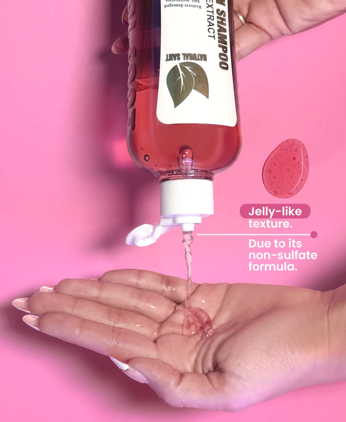 Natural Sant Onion Keratin DuoBox bottle front suggests smooth, frizz-controlled hair
