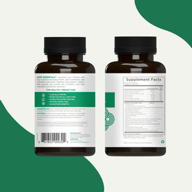 Natural Wellbeing Hair Essentials 3-month supply supports consistent use toward fuller-looking hair