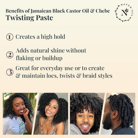 NaturAll braiding gel close-up; creamy texture for easy smoothing and edge control.