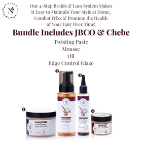 NaturAll twist-styling scene; ideal for braids and twists.