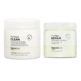 NatureLab.TOKYO Perfect Clean scalp scrub bottle for a refreshed scalp