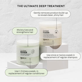 NatureLab.TOKYO Perfect Clean scrub texture close-up showing exfoliation