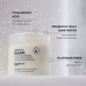 NatureLab.TOKYO Perfect Clean shampoo bottle for cleansing and shine